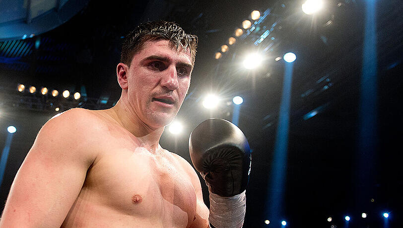 Marco Huck spuckt große Töne. Marco Huck spuckt große Töne.