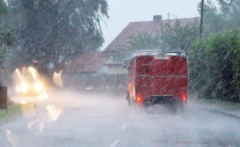 Sehen Sie hier weitere Bilder vom Unwetter im Landkreis Erding.