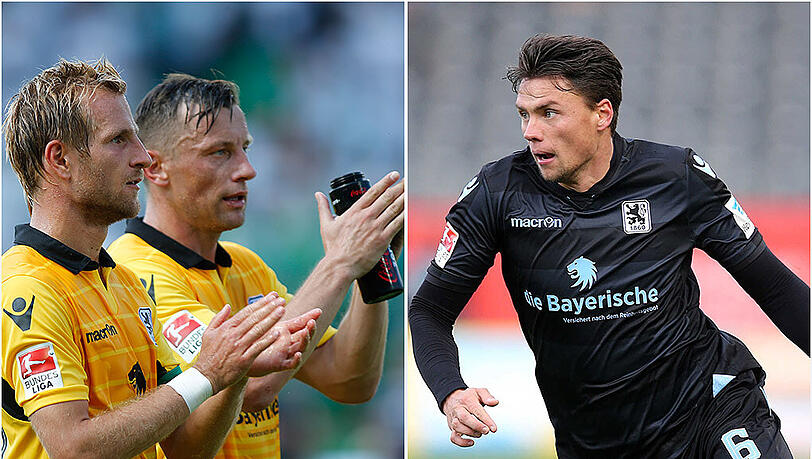 Drei bundesligaerfahrene Löwen (v.l.): Kapitän Stefan Aigner, Ivica Olic und Sebastian Boenisch. Drei bundesligaerfahrene Löwen (v.l.): Kapitän Stefan Aigner, Ivica Olic und Sebastian Boenisch.