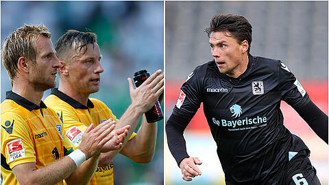 Drei bundesligaerfahrene Löwen (v.l.): Kapitän Stefan Aigner, Ivica Olic und Sebastian Boenisch.