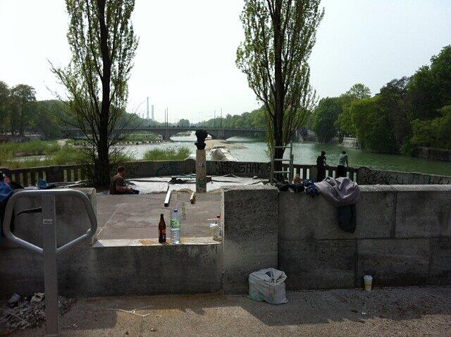 Sand und Bretter: Hier entsteht der Kulturstrand.