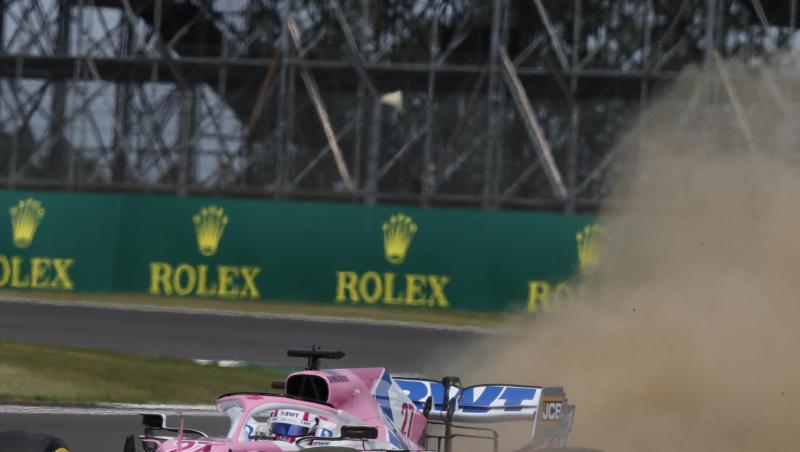 Nico Hülkenberg vom Team Racing Point überraschte im Qualifying für Silverstone mit Startplatz drei.