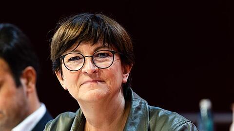 Saskia Esken Ende Oktober in Freiburg.