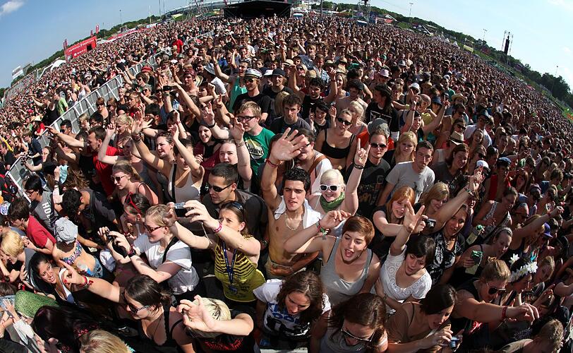 Bis Freitagabend waren rund 55 200 Tickets für &bdquo;Rock im Park&ldquo; verkauft worden.