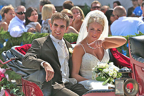 Philipp Lahm: Die Bilder von der Hochzeit (Archiv)