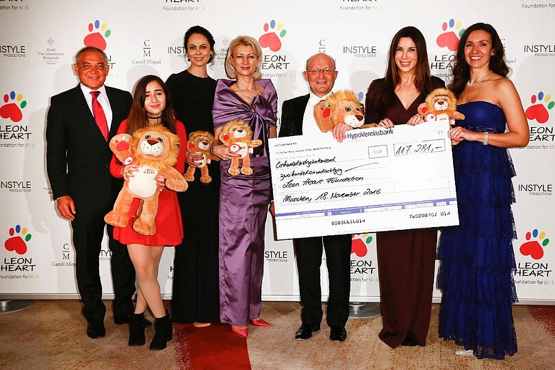 Der Erlös des Abends: 117.281 Euro konnte bei dem Charity-Dinner gesammelt werden.