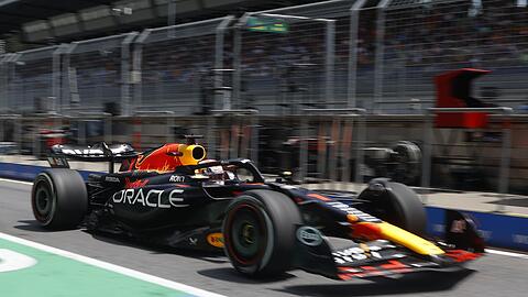 Max Verstappen auf dem Spielbergring.