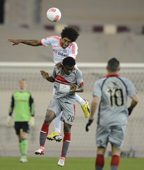 Der FC Bayern am vierten Trainingstag in Doha.