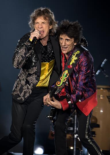 Rockten München: Mick Jagger (li.) und die Rolling Stones.
