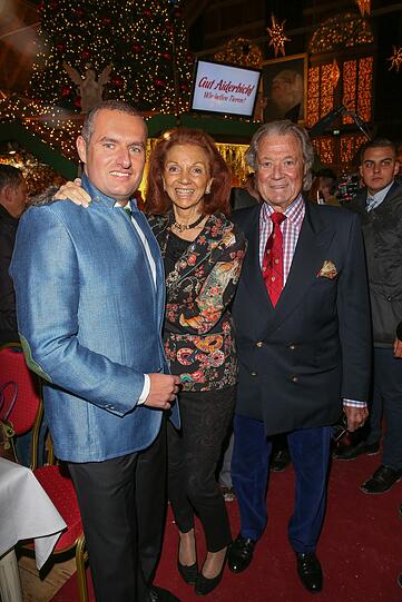 Dieter Ehrengruber und Anton Meggle mit Ehefrau Marina