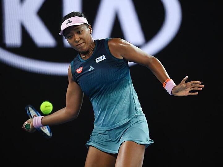 Naomi Osaka gewann in drei Sätzen gegen Karolina Pliskova.