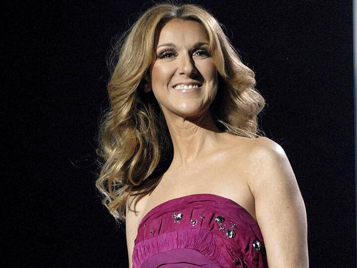 Sängerin Celine Dion freut sich doppelt