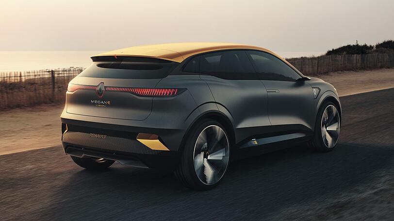 Schicke Schale: Der Elektro-Megane bietet einen 217-PS-Antrieb und bis zu 450 Kilometer Reichweite.