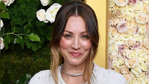 Kaley Cuoco bei den Golden Globes im Januar 2025.