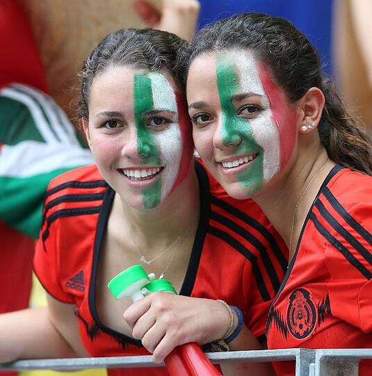 Die heißesten Fans der WM: Die irrsten Bilder
