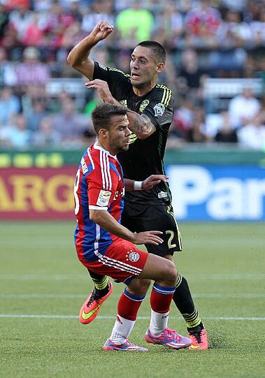 Bilder vom Testspiel gegen die MLS-Auswahl in Portland.