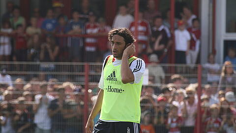 Luca Toni während seiner Zeit beim FC Bayern München.