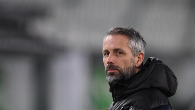 Gladbachs Noch-Trainer Marco Rose steht gegen Manchester City im Fokus.