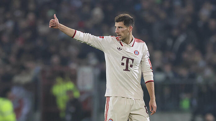 Startelf-Debüt in dieser Saison: Letztmals hatte Leon Goretzka am 18. Mai in Bayerns Anfangsformation gestanden.