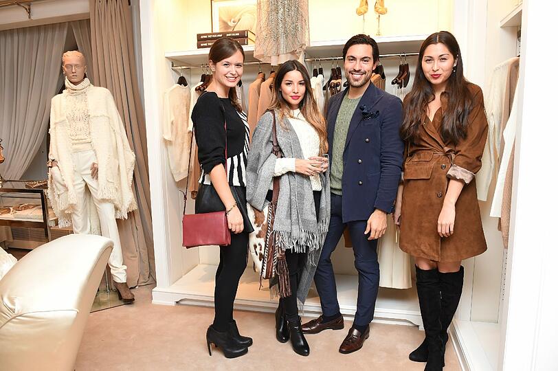 Am Dienstag veranstaltete Ralph Lauren im Münchner Store einen Abend mit Champagner und Canapés