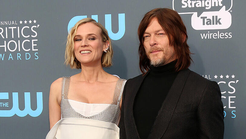 Diane Kruger und Norman Reedus gemeinsam auf einem Event in Santa Monica Diane Kruger und Norman Reedus gemeinsam auf einem Event in Santa Monica