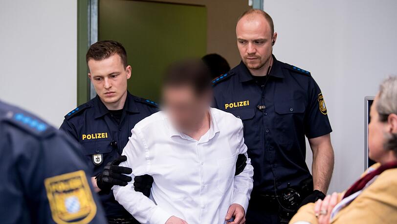 Der Angeklagte Alexander B. gilt als nicht schuldfähig im Prozess um die Schießerei am S-Bahnhof in Unterföhring.