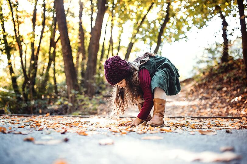 Das bewusste Hineinspüren in den Wald mit Haut, Ohren, Nase und Augen trainiert die damit verbundenen Sinne. Darüber hinaus lassen sich auch noch andere Wahrnehmungsfähigkeiten des Menschen im Wald bewusst erproben: das Gefühl für Temperatur, für den eigenen Körper in seiner Umgebung und der Gleichgewichtssinn. Das bewusste Hineinspüren in den Wald mit Haut, Ohren, Nase und Augen trainiert die damit verbundenen Sinne. Darüber hinaus lassen sich auch noch andere Wahrnehmungsfähigkeiten des Menschen im Wald bewusst erproben: das Gefühl für Temperatur, für den eigenen Körper in seiner Umgebung und der Gleichgewichtssinn.
