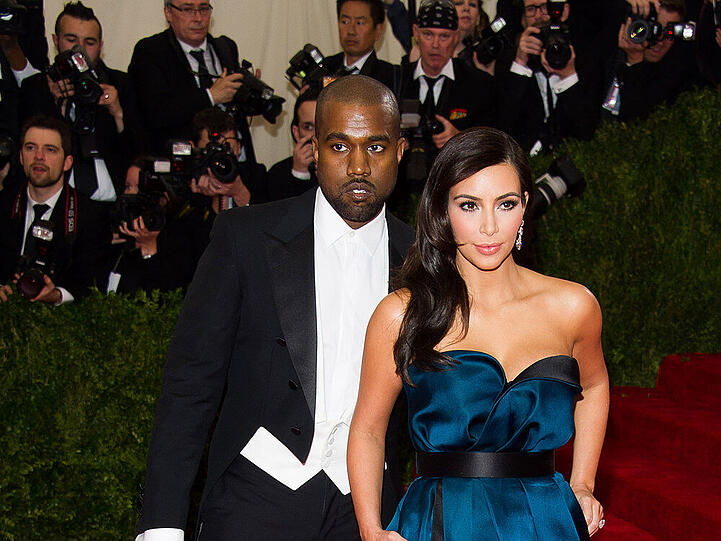 Am Samstag heiraten Kim Kardashian und Kanye West