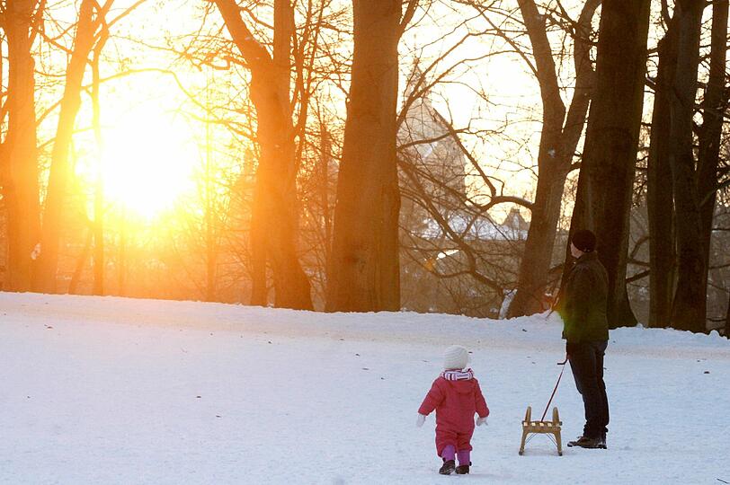 Der Winter legt mal eine Pause ein, es wird schöner.