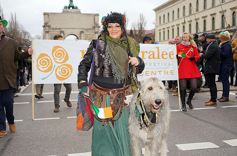 St. Patrick's Day Parade 2016 in München. Die besten Bilder.