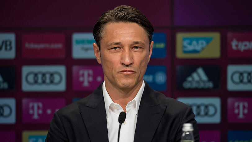Am Montag wurden Trainer Niko Kovac und Serge Gnabry offiziell vorgestellt. Klicken Sie sich durch die Bilder.