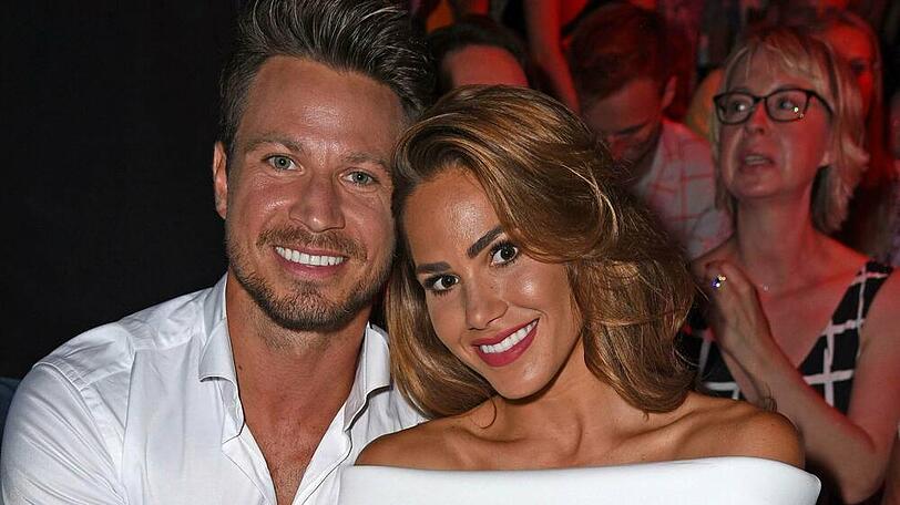 Angelina Heger mit ihrem Partner Sebastian Pannek