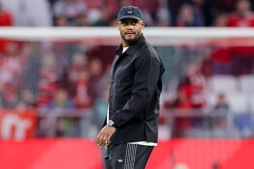 Trainer des FC Bayern: Vincent Kompany. Trainer des FC Bayern: Vincent Kompany.