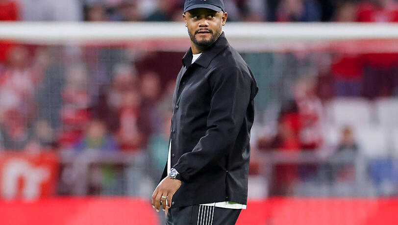 Trainer des FC Bayern: Vincent Kompany. Trainer des FC Bayern: Vincent Kompany.