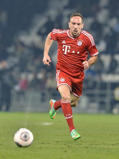 Franck Ribéry in der Saison 2013/2014.