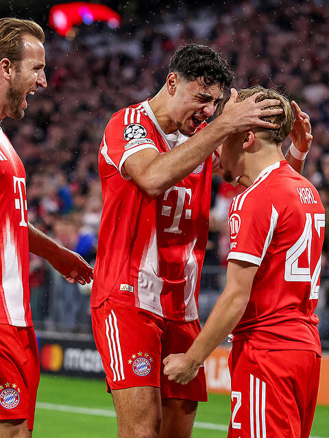 Traf zum 1:0 für den FC Bayern: Youngster Lennart Karl.