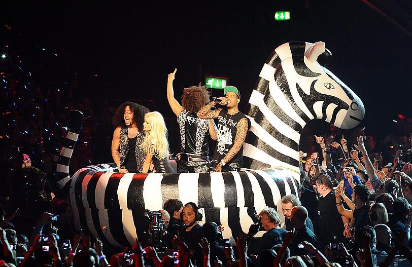 Weitere Bilder von der Show in Belfast.