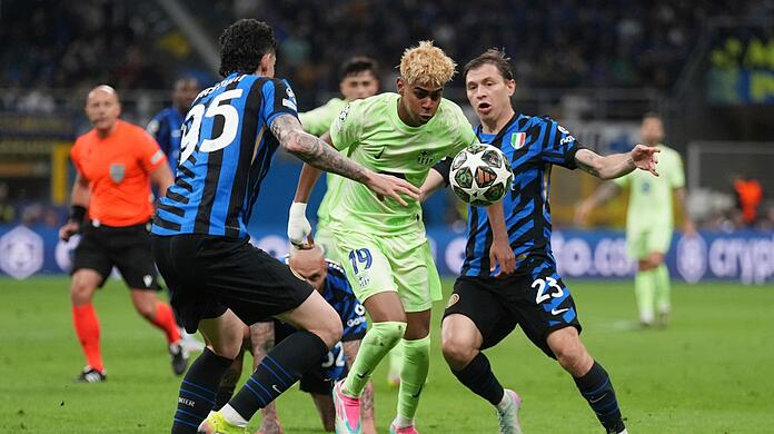 Inter Mailand und der FC Barcelona lieferten sich das n&auml;chste packende Duell.