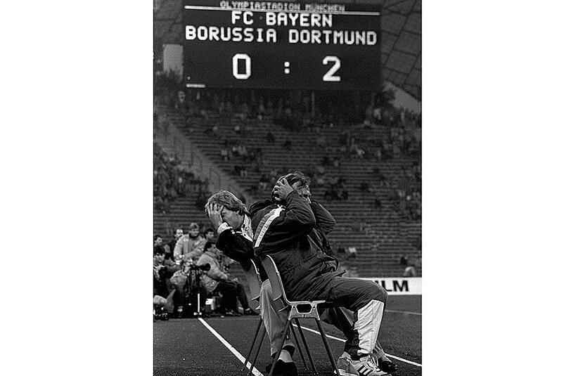 12.10.1991 &ndash; 13. Spieltag, Bayern-Dortmund 0:3: Es ist die wohl schlimmste Saison der Bayern. Nach der Entlassung von Jupp Heynckes übernimmt Sören Lerby. Im Olympiastadion nimmt der BVB den FC Bayern regelrecht auseinander.