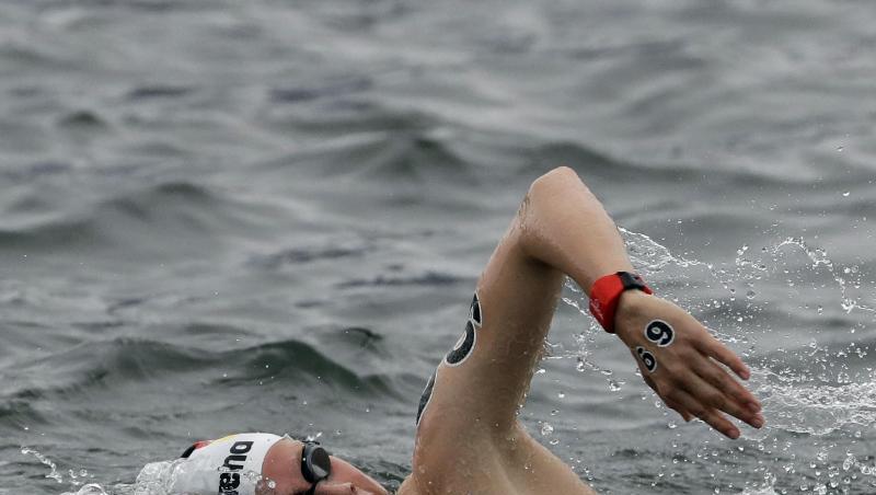 Finnia Wunram holte im Freiwasser ihre zweite WM-Medaille: Silber über 25 Kilometer. Finnia Wunram holte im Freiwasser ihre zweite WM-Medaille: Silber über 25 Kilometer.