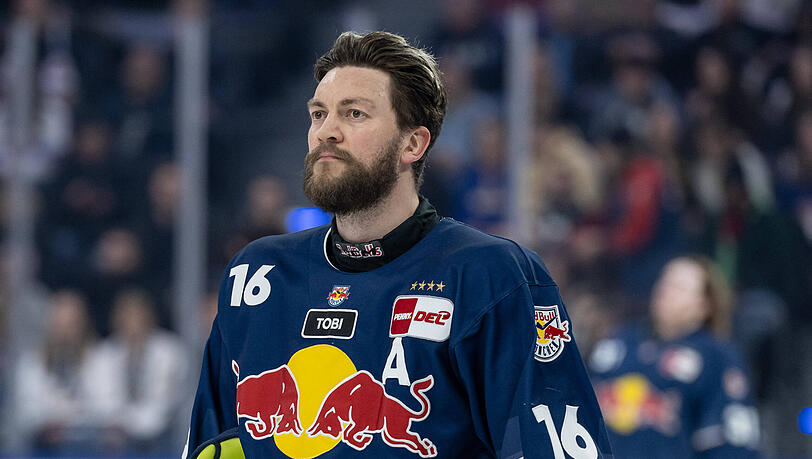 Konrad Abeltshauser ist offenbar heiß auf die neue Saison mit dem EHC Red Bull München.