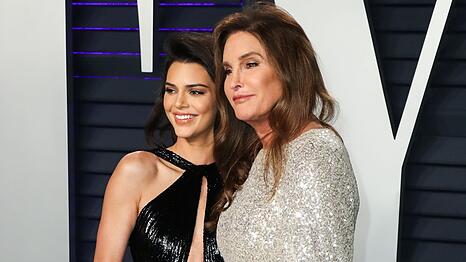 Kendall und Caitlyn Jenner bei der "Vanity Fair"-Oscars-Party 2019.