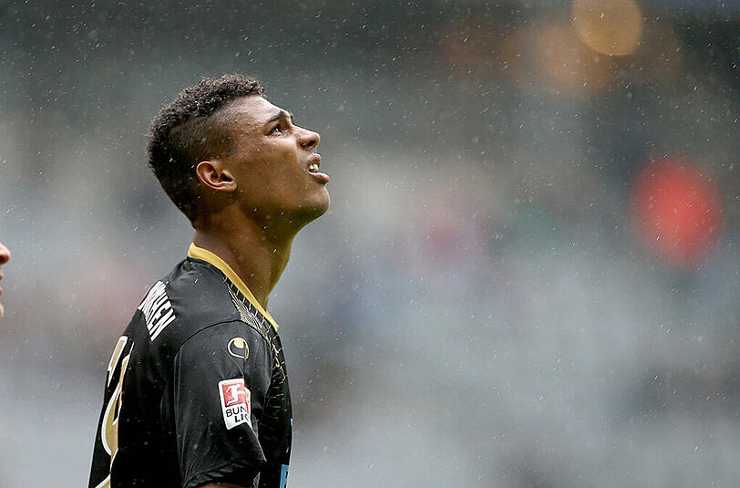 Mit 13 Liga-Treffern vergangene Saison der erfolgreichste Löwe: Rubin Okotie.