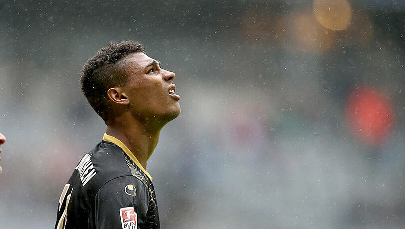 Mit 13 Liga-Treffern vergangene Saison der erfolgreichste Löwe: Rubin Okotie. Mit 13 Liga-Treffern vergangene Saison der erfolgreichste Löwe: Rubin Okotie.