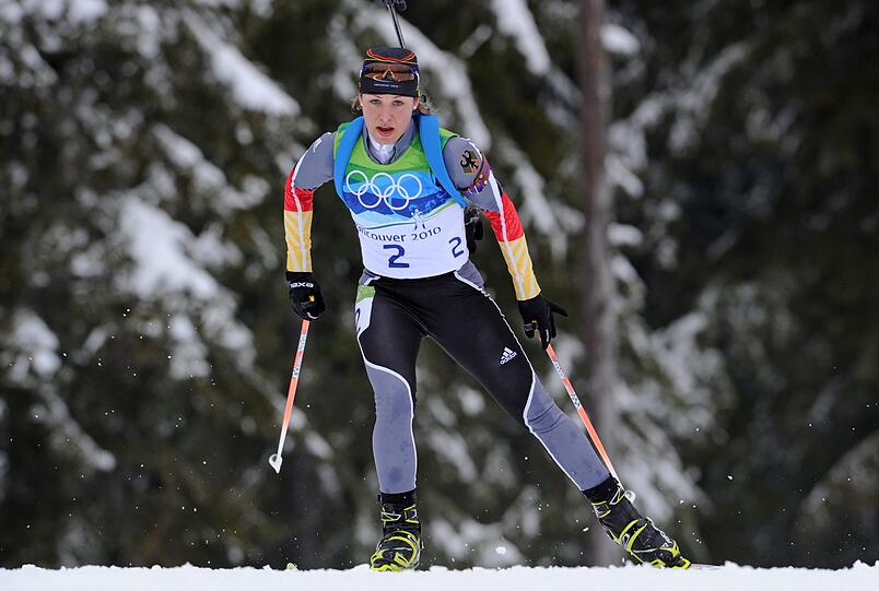 Ex-Biathletin Magdalena Neuner gehört mit 63 Podiumsplatzierungen zu den erfolgreichsten Sportlerinnen in der Geschichte des Weltcups. Ihre Karriere beendete sie 2012 mit nur 25 Jahren.