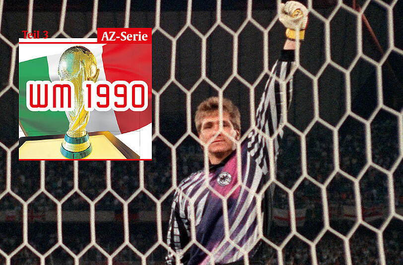 Erst 23 beim WM-Triumph: Bodo Illgner.