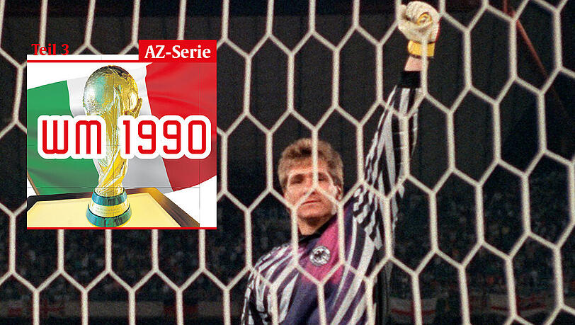 Erst 23 beim WM-Triumph: Bodo Illgner. Erst 23 beim WM-Triumph: Bodo Illgner.
