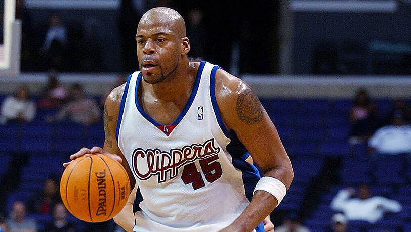 Sean Rooks 2002 im Trikot der Los Angeles Clippers. Sean Rooks 2002 im Trikot der Los Angeles Clippers.