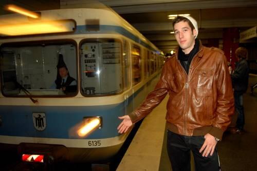 Held im Untergrund: David Grosch (19) überlegte nicht lange.