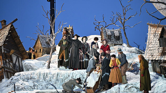 Der "Der Freischütz" auf der Seebühne der Bregenzer Festspiele.